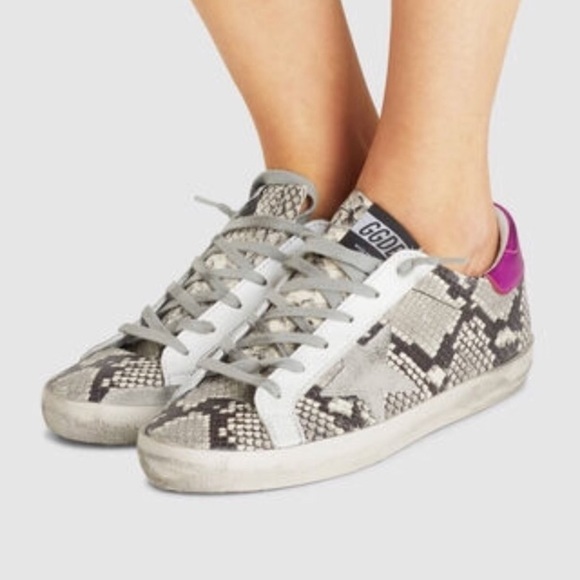 golden goose snake print